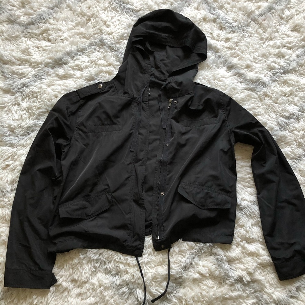 Black Windbreaker